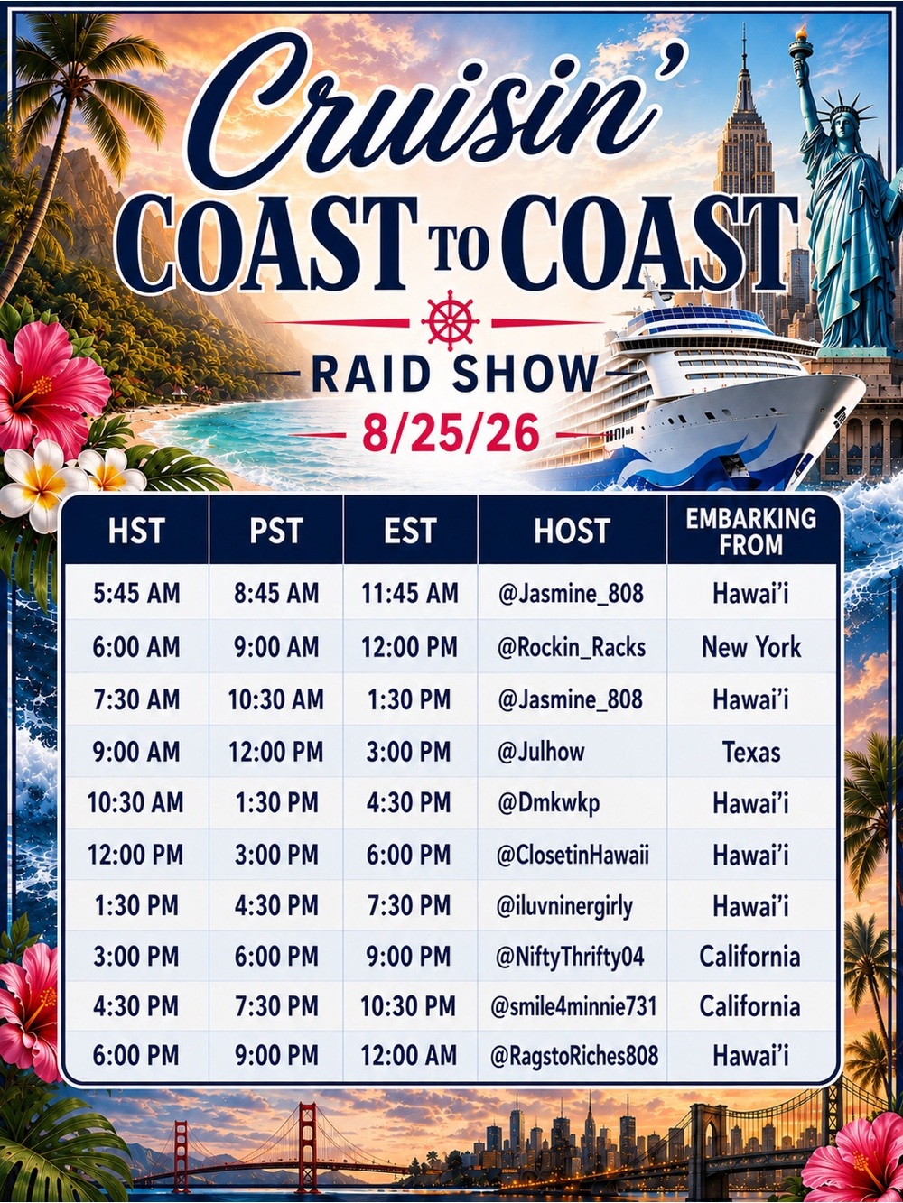 Raid Show 08/25/2026
